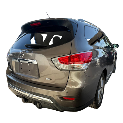 2014 Nissan PATHFINDER 5 PTS EXCLUSIVE CVT PIEL QCP BOSE DVD TABL MADERA GPS RA-20