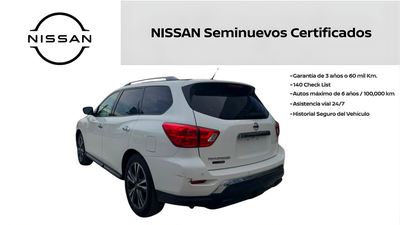 2020 Nissan PATHFINDER 5 PTS EXCLUSIVE CVT PIEL QCP GPS FLED RA-20