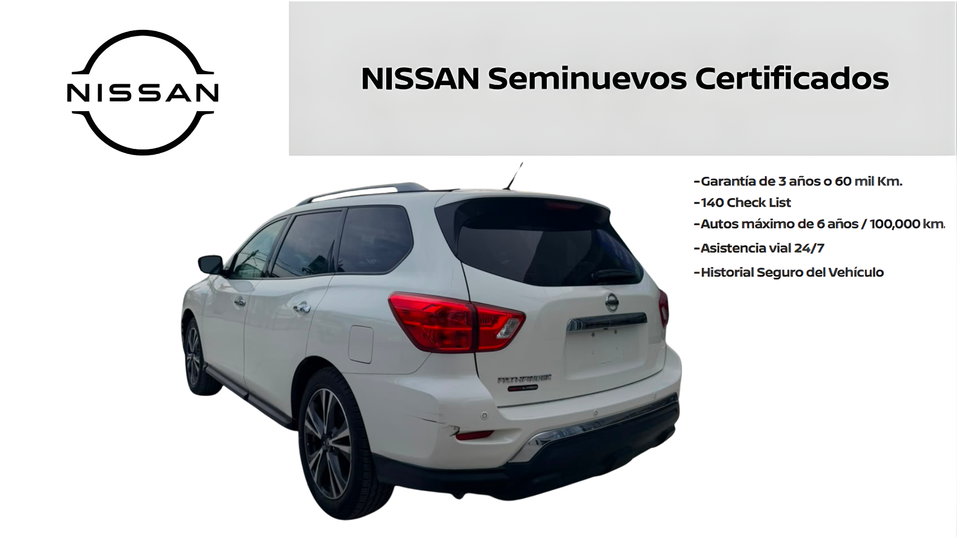 2020 Nissan PATHFINDER 5 PTS EXCLUSIVE CVT PIEL QCP GPS FLED RA-20