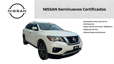 2020 Nissan PATHFINDER 5 PTS EXCLUSIVE CVT PIEL QCP GPS FLED RA-20