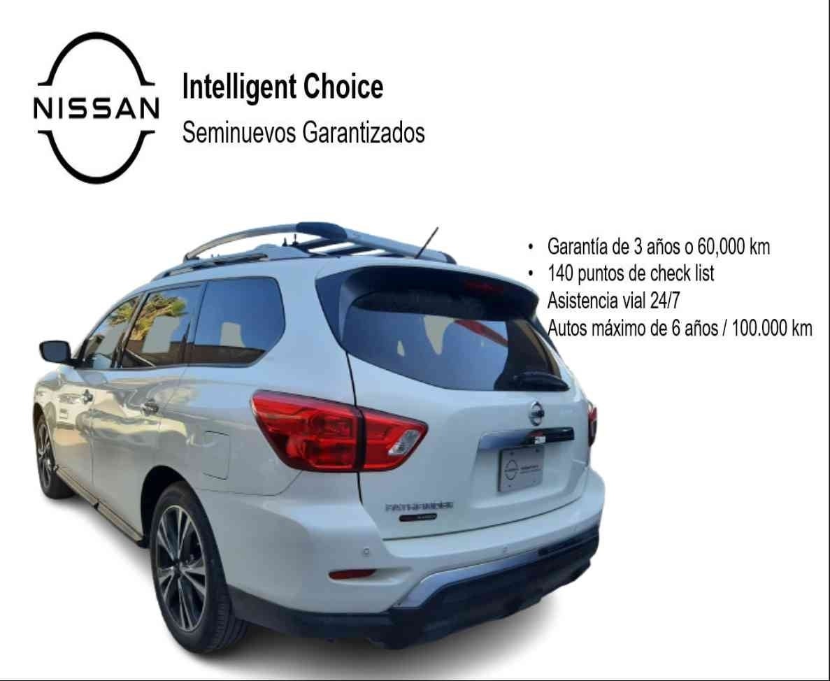 2019 Nissan PATHFINDER 5 PTS EXCLUSIVE CVT PIEL QCP GPS FLED RA-20