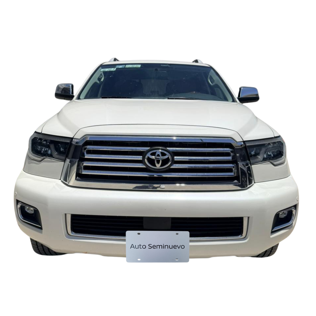 2019 Toyota SEQUOIA 5 PTS PLATINUM 57L AAC PIEL PERFORADA QC DVD RA-20