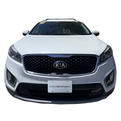 2016 Kia SORENTO 5 PTS EX V6 TA AAC PIEL 7 PAS RA-18