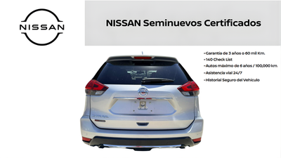 2020 Nissan X-TRAIL 5 PTS EXCLUSIVE CVT PIEL QCP GPS 5 PAS RA-19