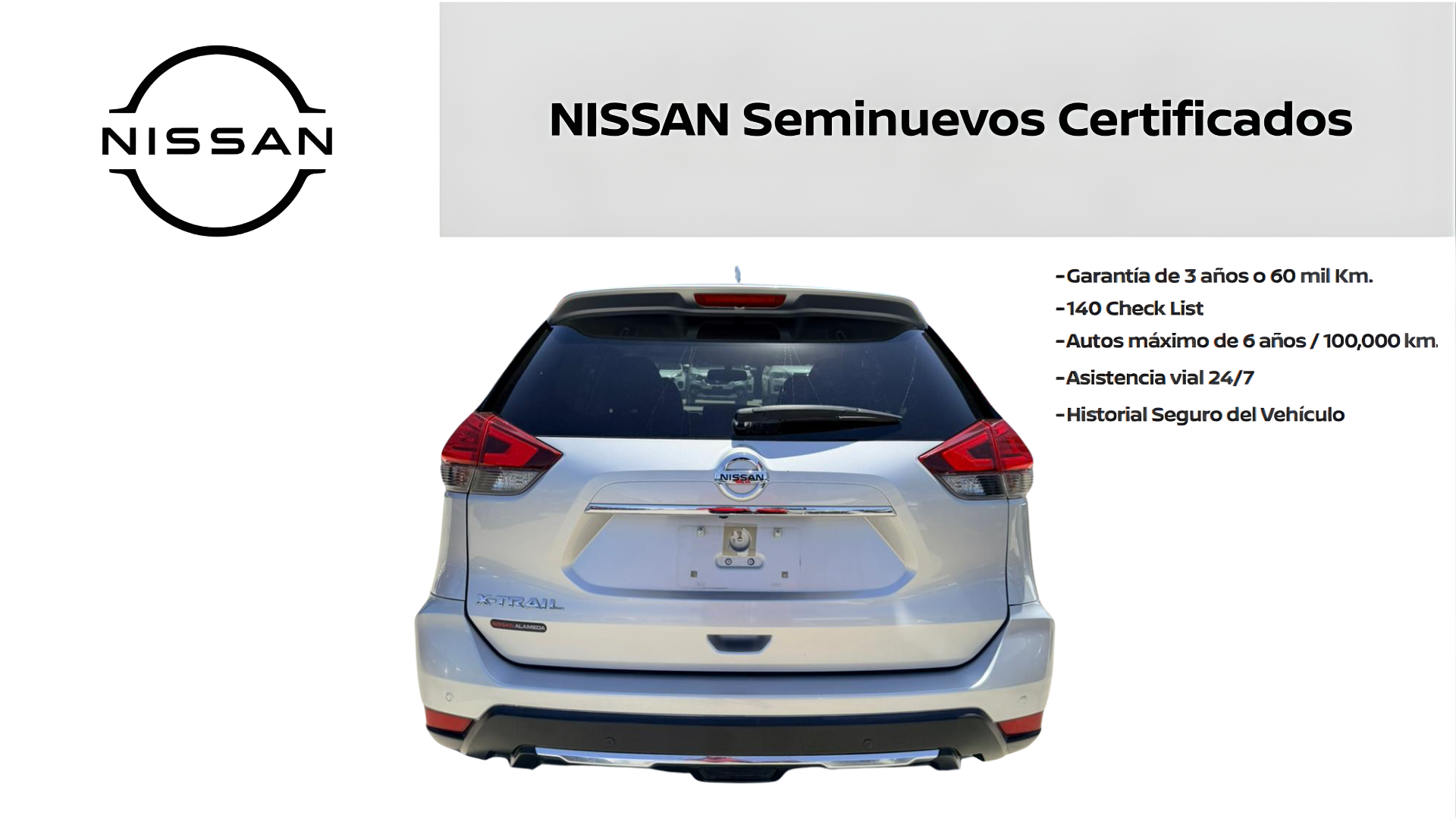 2020 Nissan X-TRAIL 5 PTS EXCLUSIVE CVT PIEL QCP GPS 5 PAS RA-19