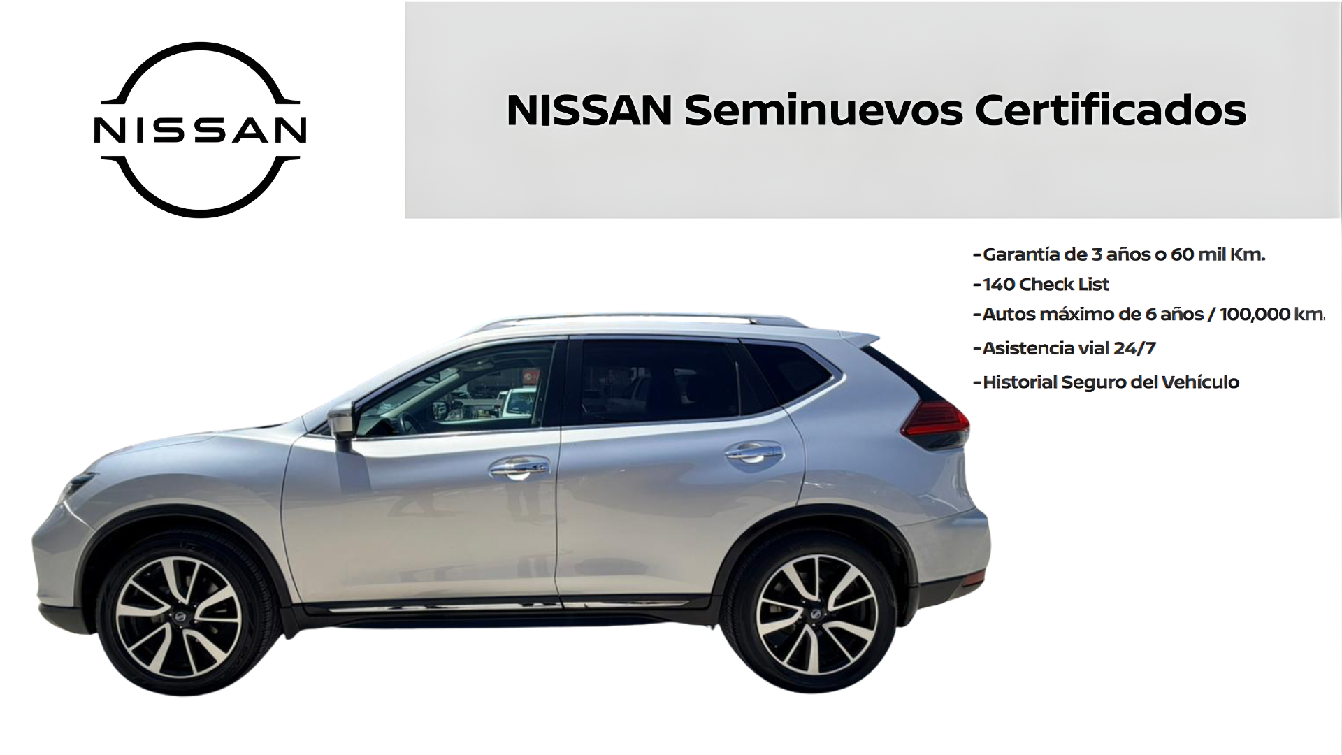 2020 Nissan X-TRAIL 5 PTS EXCLUSIVE CVT PIEL QCP GPS 5 PAS RA-19