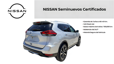 2020 Nissan X-TRAIL 5 PTS EXCLUSIVE CVT PIEL QCP GPS 5 PAS RA-19