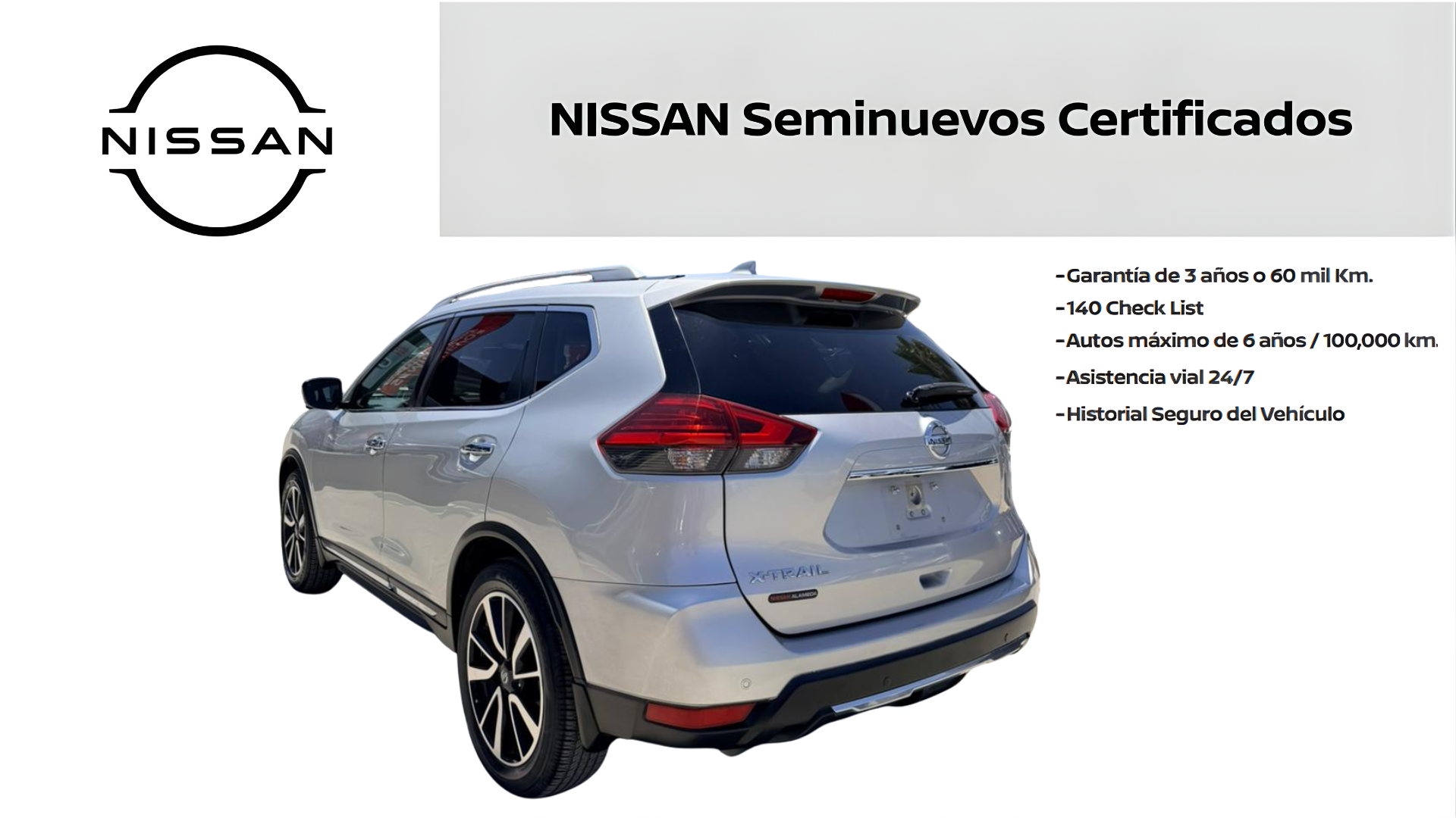 2020 Nissan X-TRAIL 5 PTS EXCLUSIVE CVT PIEL QCP GPS 5 PAS RA-19