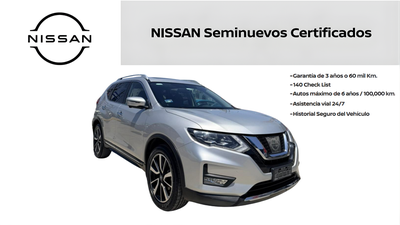 2020 Nissan X-TRAIL 5 PTS EXCLUSIVE CVT PIEL QCP GPS 5 PAS RA-19