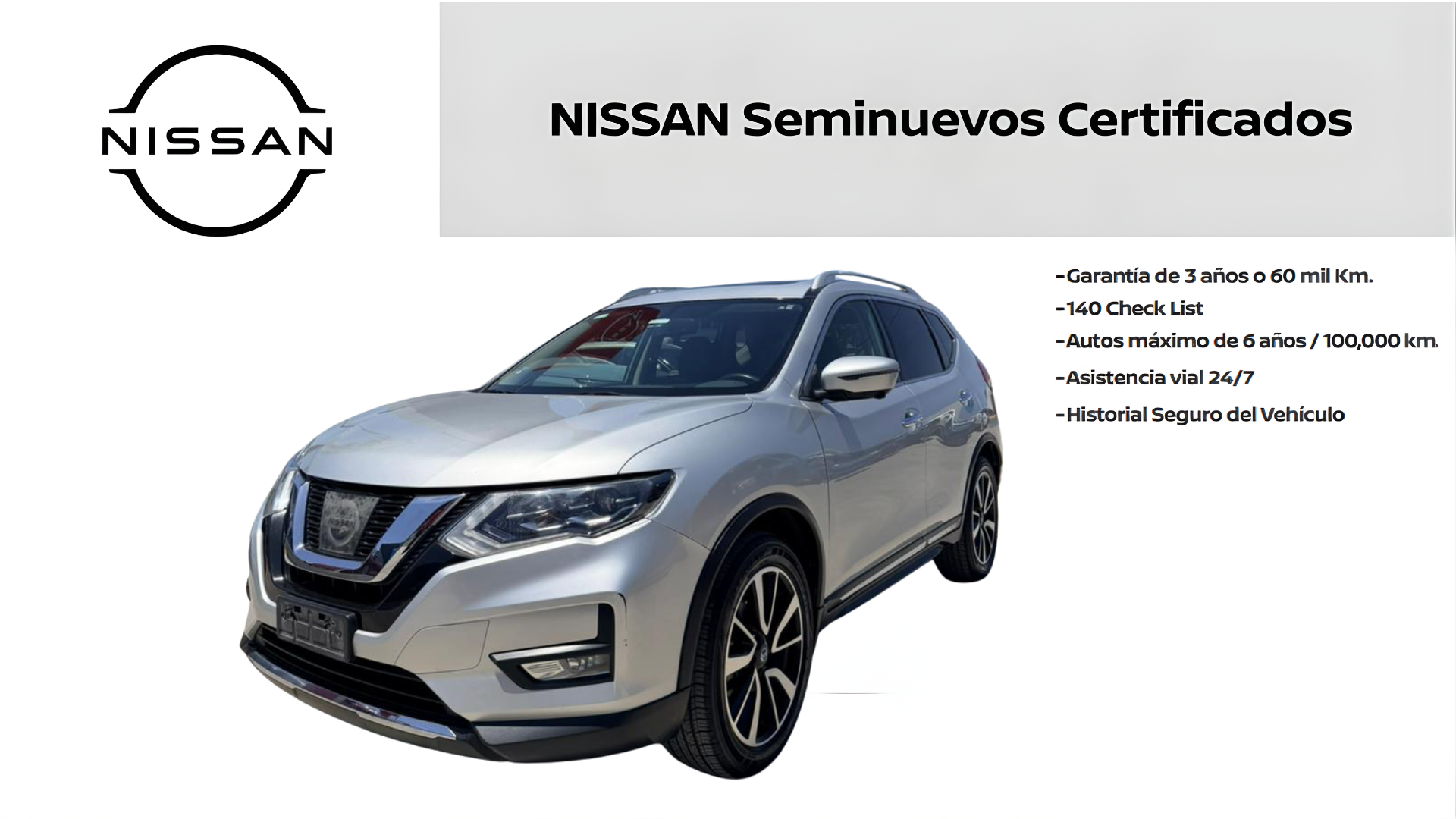2020 Nissan X-TRAIL 5 PTS EXCLUSIVE CVT PIEL QCP GPS 5 PAS RA-19