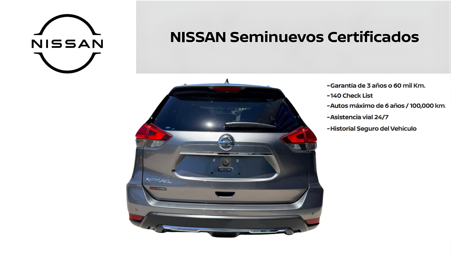 2021 Nissan X-TRAIL 5 PTS EXCLUSIVE CVT PIEL QCP GPS 5 PAS RA-19