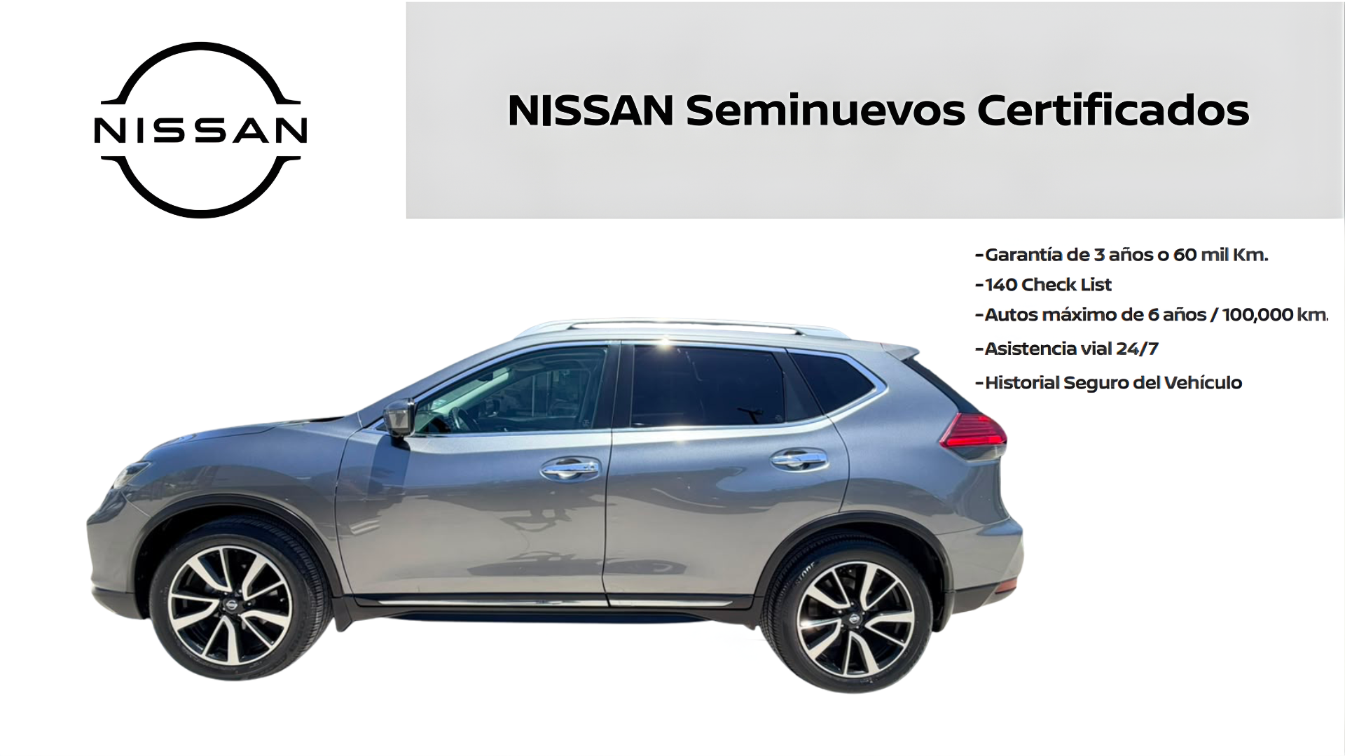 2021 Nissan X-TRAIL 5 PTS EXCLUSIVE CVT PIEL QCP GPS 5 PAS RA-19