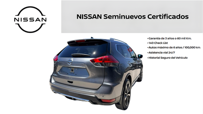 2021 Nissan X-TRAIL 5 PTS EXCLUSIVE CVT PIEL QCP GPS 5 PAS RA-19
