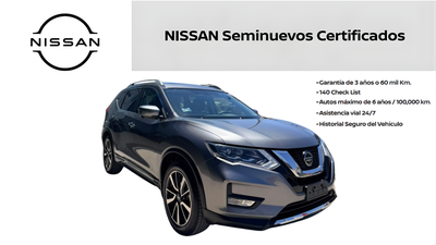 2021 Nissan X-TRAIL 5 PTS EXCLUSIVE CVT PIEL QCP GPS 5 PAS RA-19