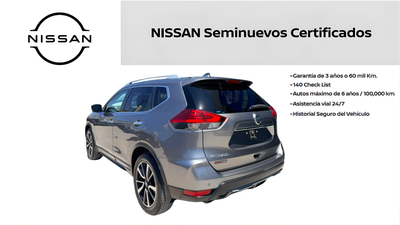 2021 Nissan X-TRAIL 5 PTS EXCLUSIVE CVT PIEL QCP GPS 5 PAS RA-19