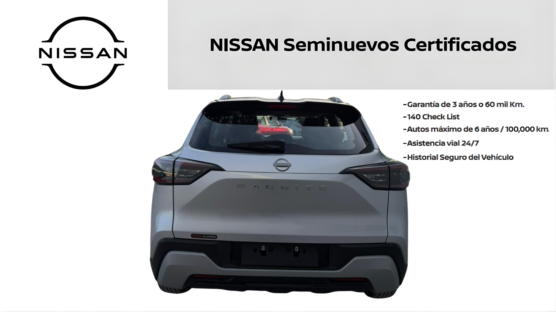 2025 Nissan MAGNITE 5 PUERTAS EXCLUSIVE 1.0 LTS CVT T