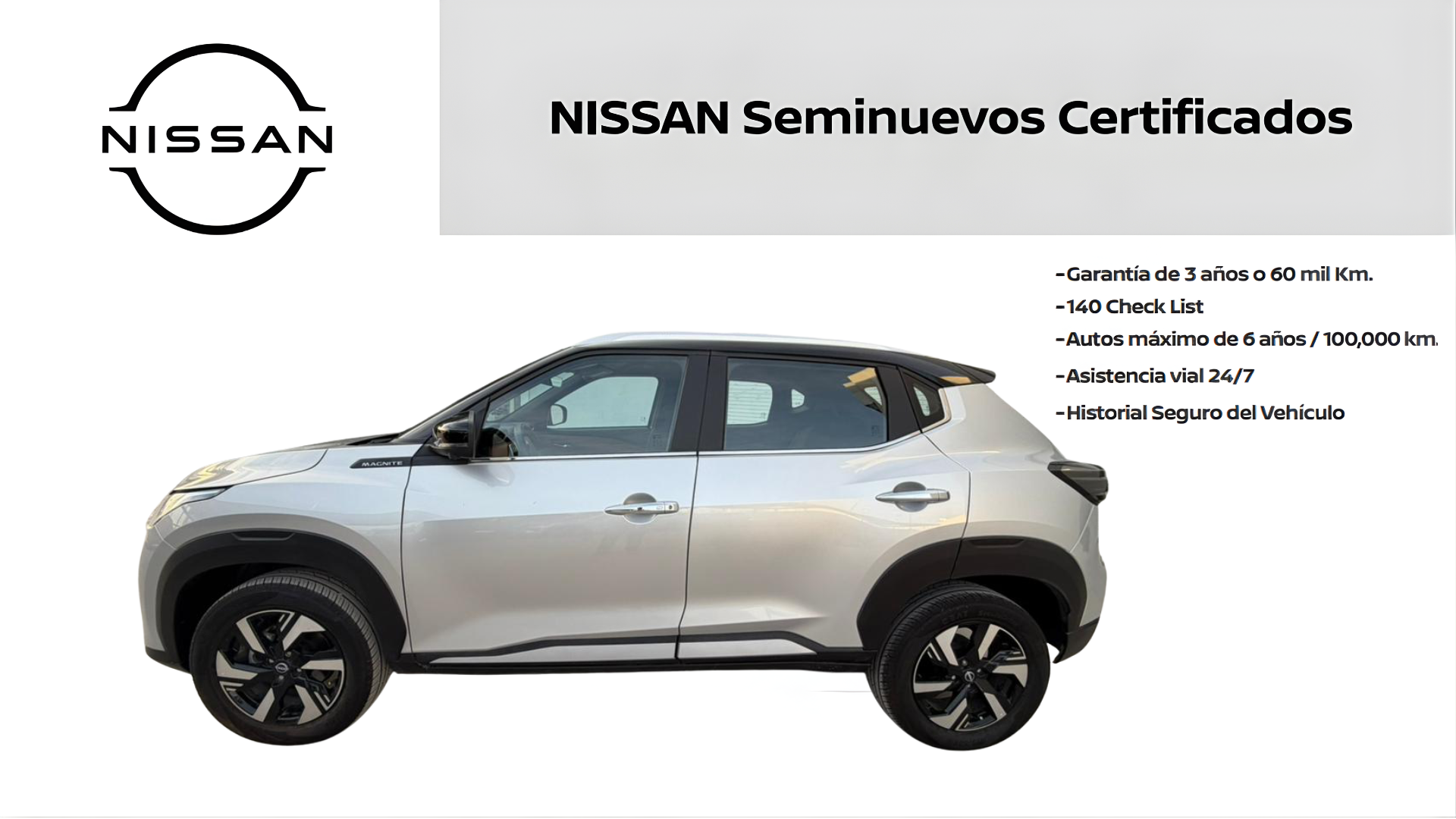 2025 Nissan MAGNITE 5 PUERTAS EXCLUSIVE 1.0 LTS CVT T