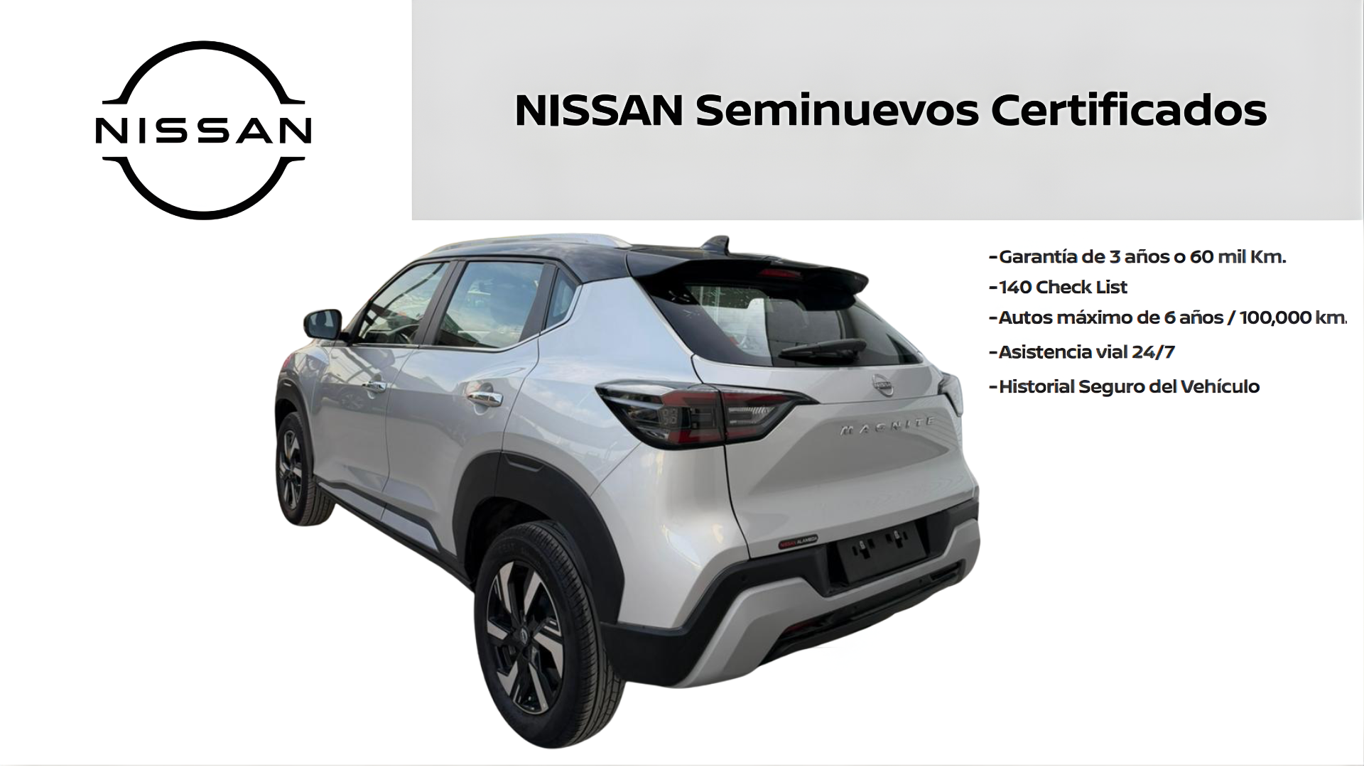 2025 Nissan MAGNITE 5 PUERTAS EXCLUSIVE 1.0 LTS CVT T
