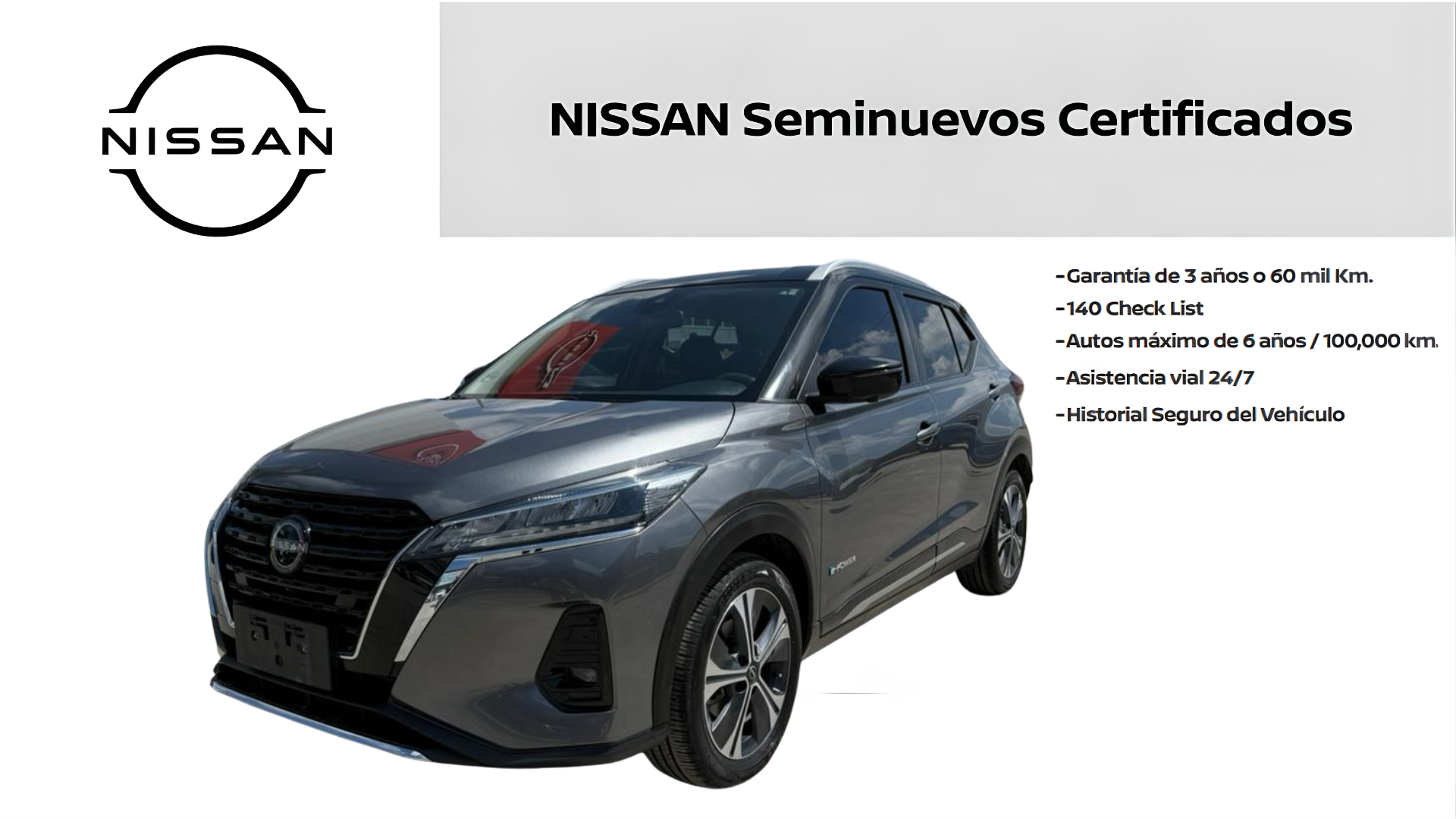 2023 Nissan KICKS 5 PTS E-POWER PLATINUM ELECTA PIEL ADAS RA-17