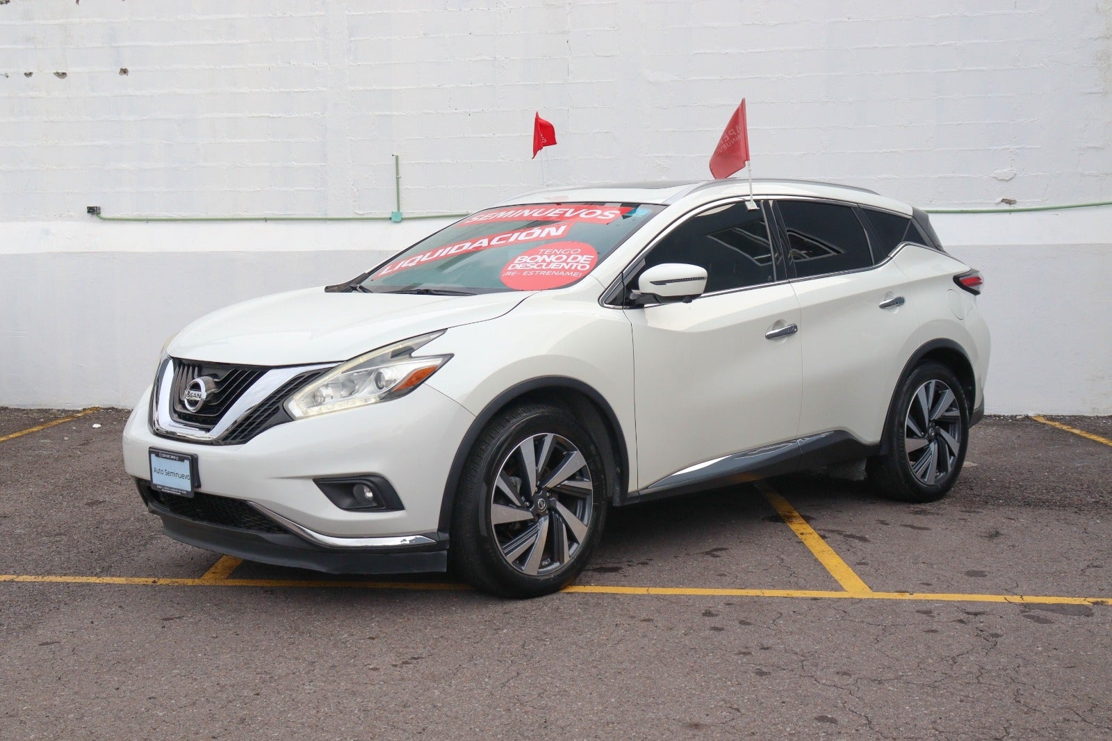 2019 Nissan MURANO 5 PTS EXCLUSIVE CVT GPS PIEL QC RA-20 4X4
