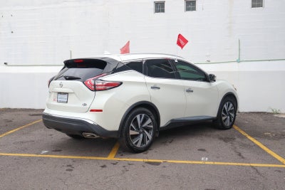 2019 Nissan MURANO 5 PTS EXCLUSIVE CVT GPS PIEL QC RA-20 4X4