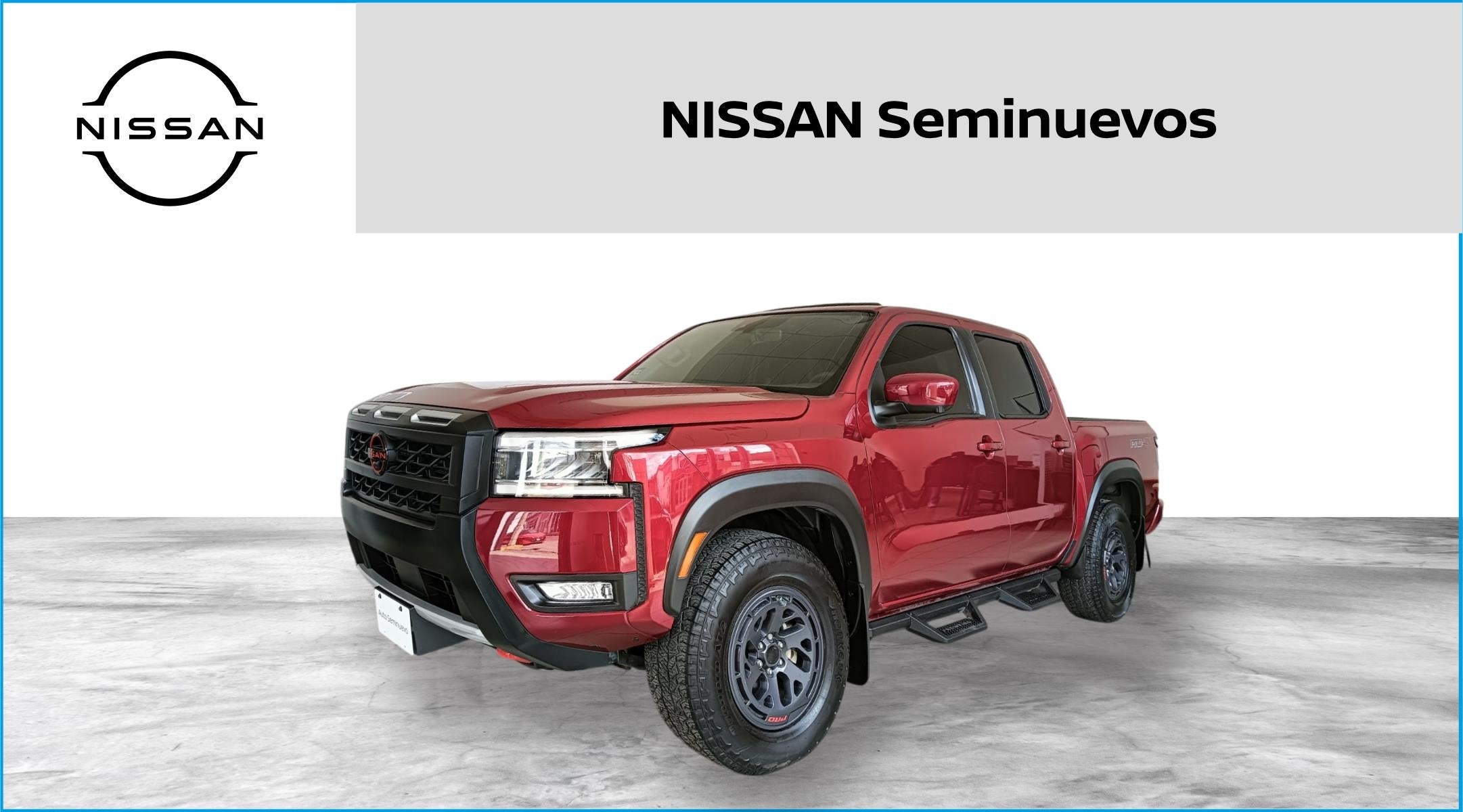 2025 Nissan Frontier V6 PRO-4X, V6, 3.8L, 310 CP, 4 PUERTAS, AUT, 4X4