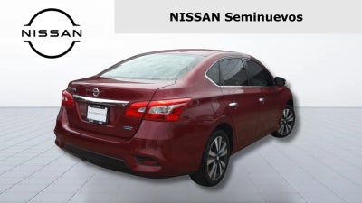 2017 Nissan SENTRA 4 PTS EXCLUSIVE CVT AAC AUT GPS PIEL QC F LED RA-17
