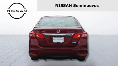 2017 Nissan SENTRA 4 PTS EXCLUSIVE CVT AAC AUT GPS PIEL QC F LED RA-17