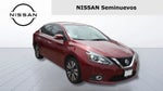 2017 Nissan SENTRA 4 PTS EXCLUSIVE CVT AAC AUT GPS PIEL QC F LED RA-17