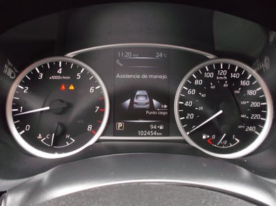 2017 Nissan SENTRA 4 PTS EXCLUSIVE CVT AAC AUT GPS PIEL QC F LED RA-17
