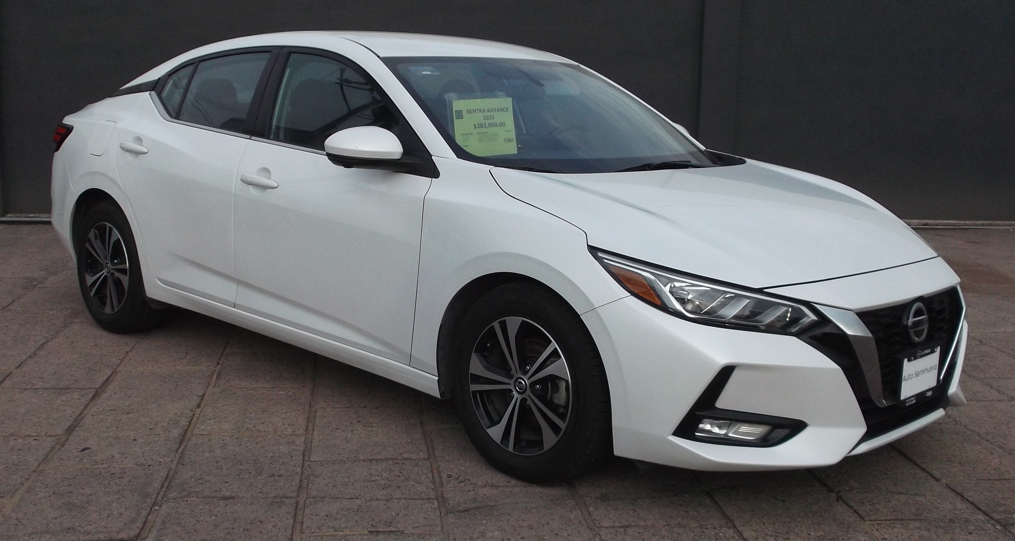 2021 Nissan SENTRA 4 PTS ADVANCE  AAC F NIEBLA RA-16CVT