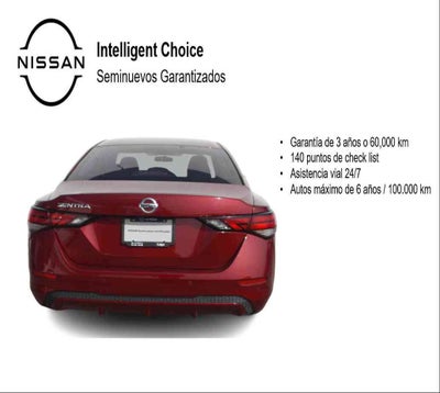 2023 Nissan SENTRA 4 PTS ADVANCE CVT AAC F NIEBLA RA-16