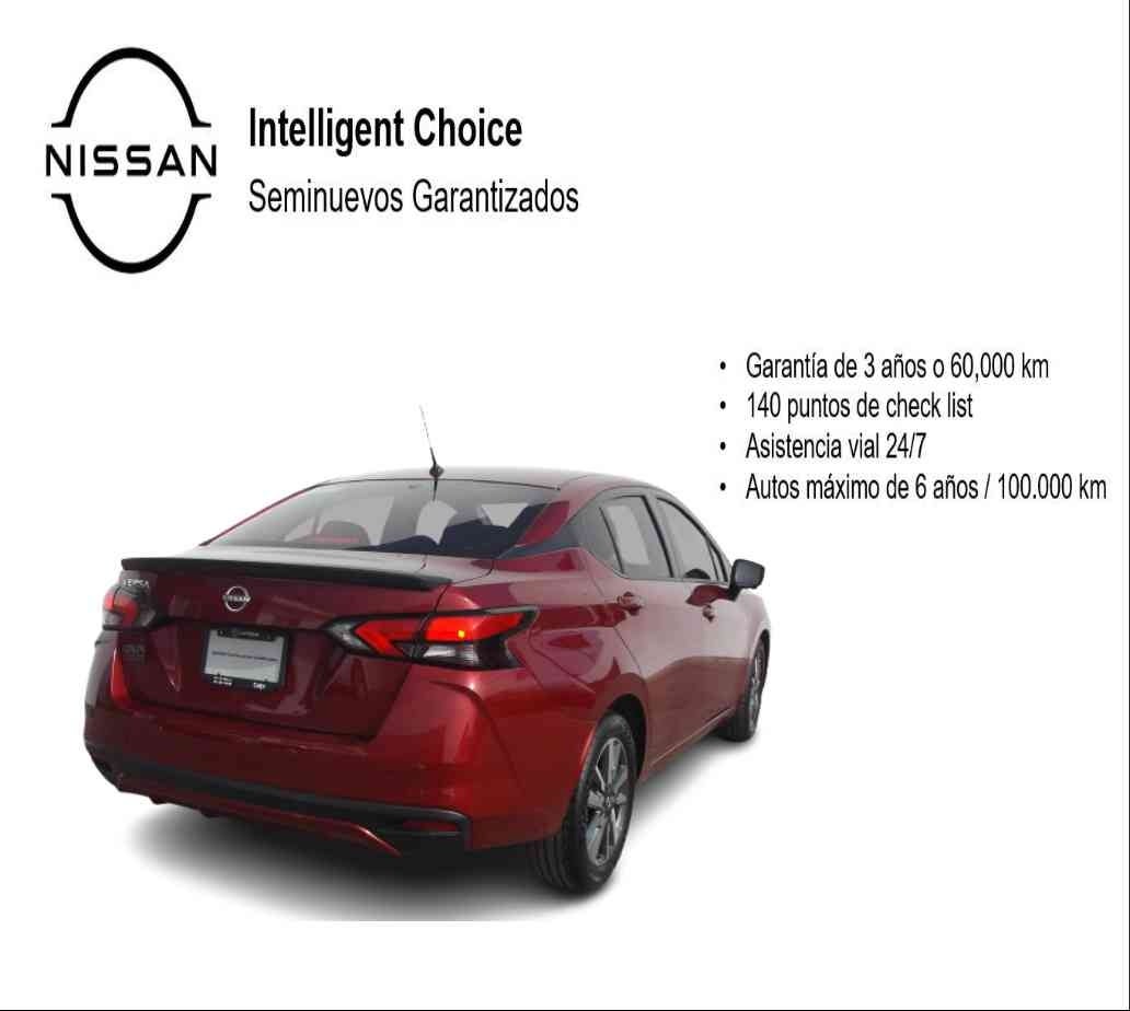 2023 Nissan VERSA 4P ADVANCE L41.6 MAN