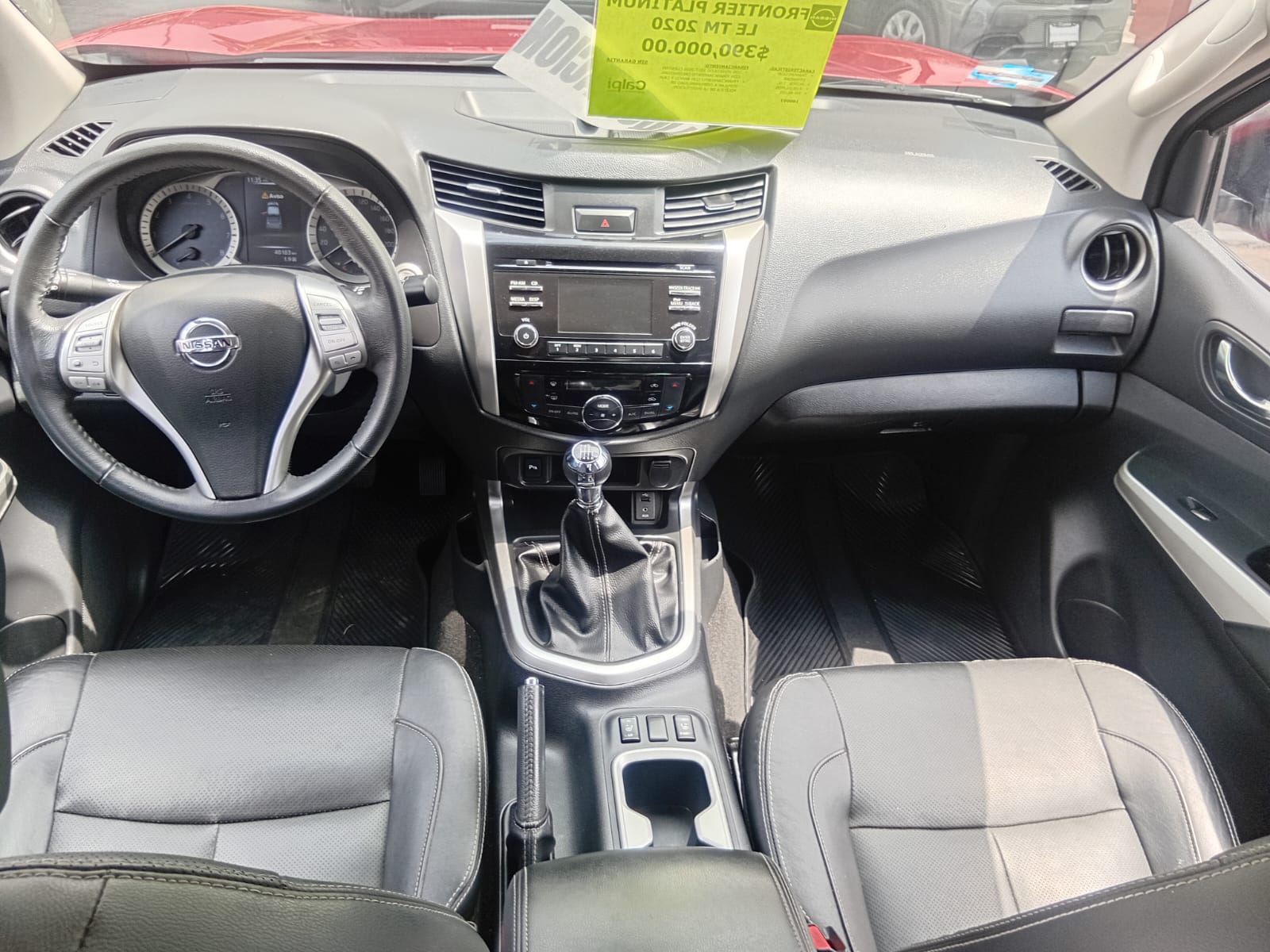 2020 Nissan FRONTIER 4 PTS PLATINUM LE 25L TM6 AAC PIEL F LED RA-18