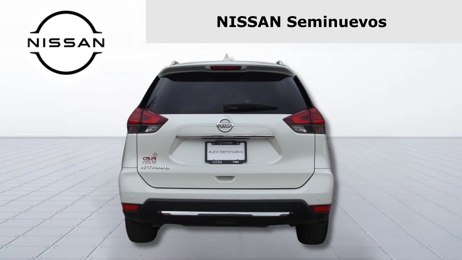 2021 Nissan X-TRAIL 5 PTS EXCLUSIVE CVT PIEL QCP GPS 5 PAS RA-19