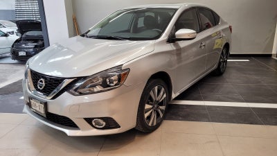 2018 Nissan SENTRA EXCLUSIVE L4 1.8L 129 CP 4 PUERTAS AUT PIEL BA AA QC