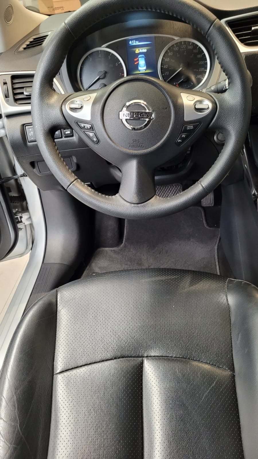 2018 Nissan SENTRA EXCLUSIVE L4 1.8L 129 CP 4 PUERTAS AUT PIEL BA AA QC