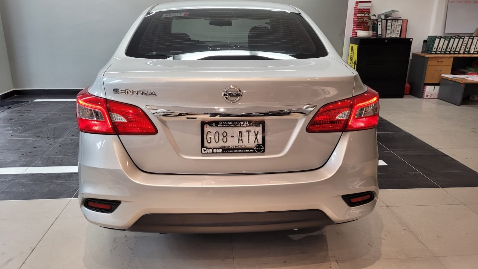 2018 Nissan SENTRA EXCLUSIVE L4 1.8L 129 CP 4 PUERTAS AUT PIEL BA AA QC