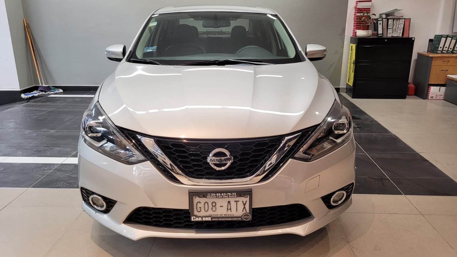 2018 Nissan SENTRA EXCLUSIVE L4 1.8L 129 CP 4 PUERTAS AUT PIEL BA AA QC