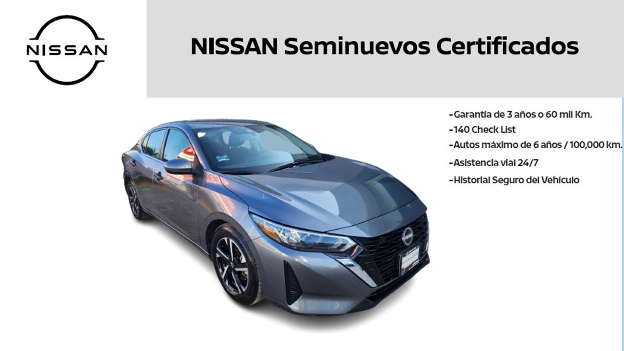 2024 Nissan SENTRA 4P SENSE L42.0 MAN