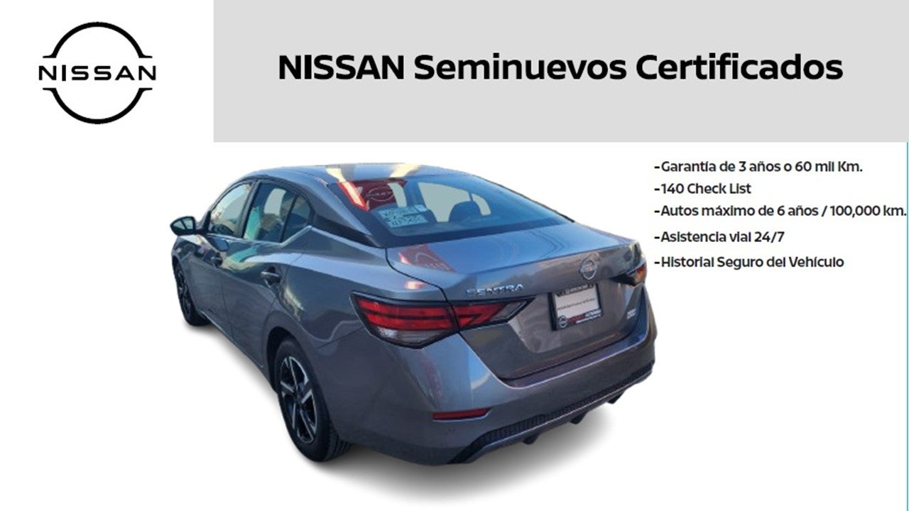 2024 Nissan SENTRA 4P SENSE L42.0 MAN
