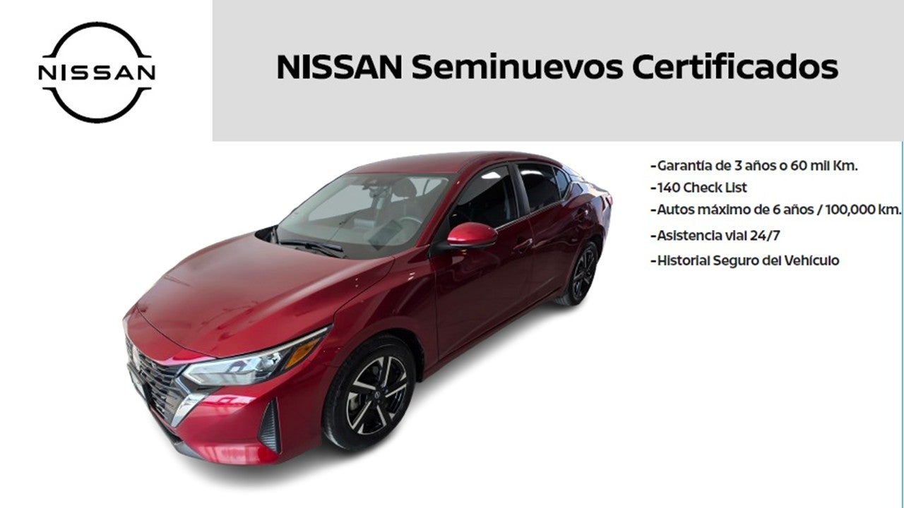 2025 Nissan SENTRA 4P ADVANCE L42.0 MAN