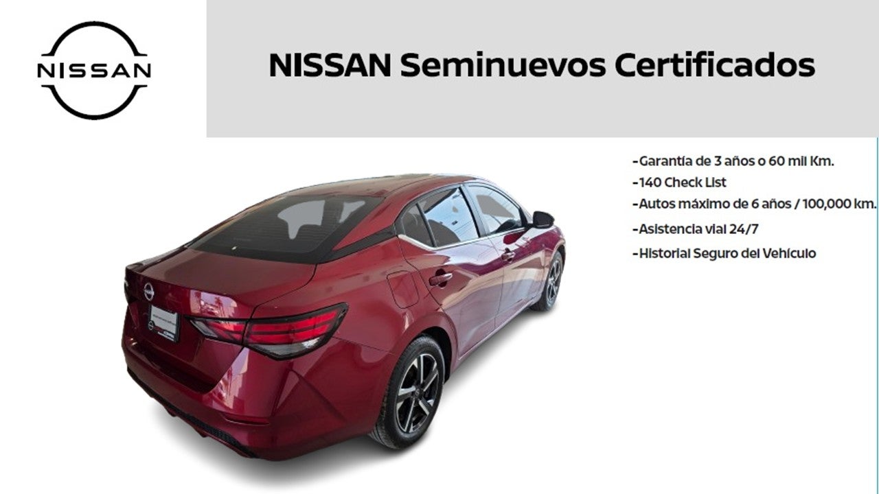 2025 Nissan SENTRA 4P ADVANCE L42.0 MAN