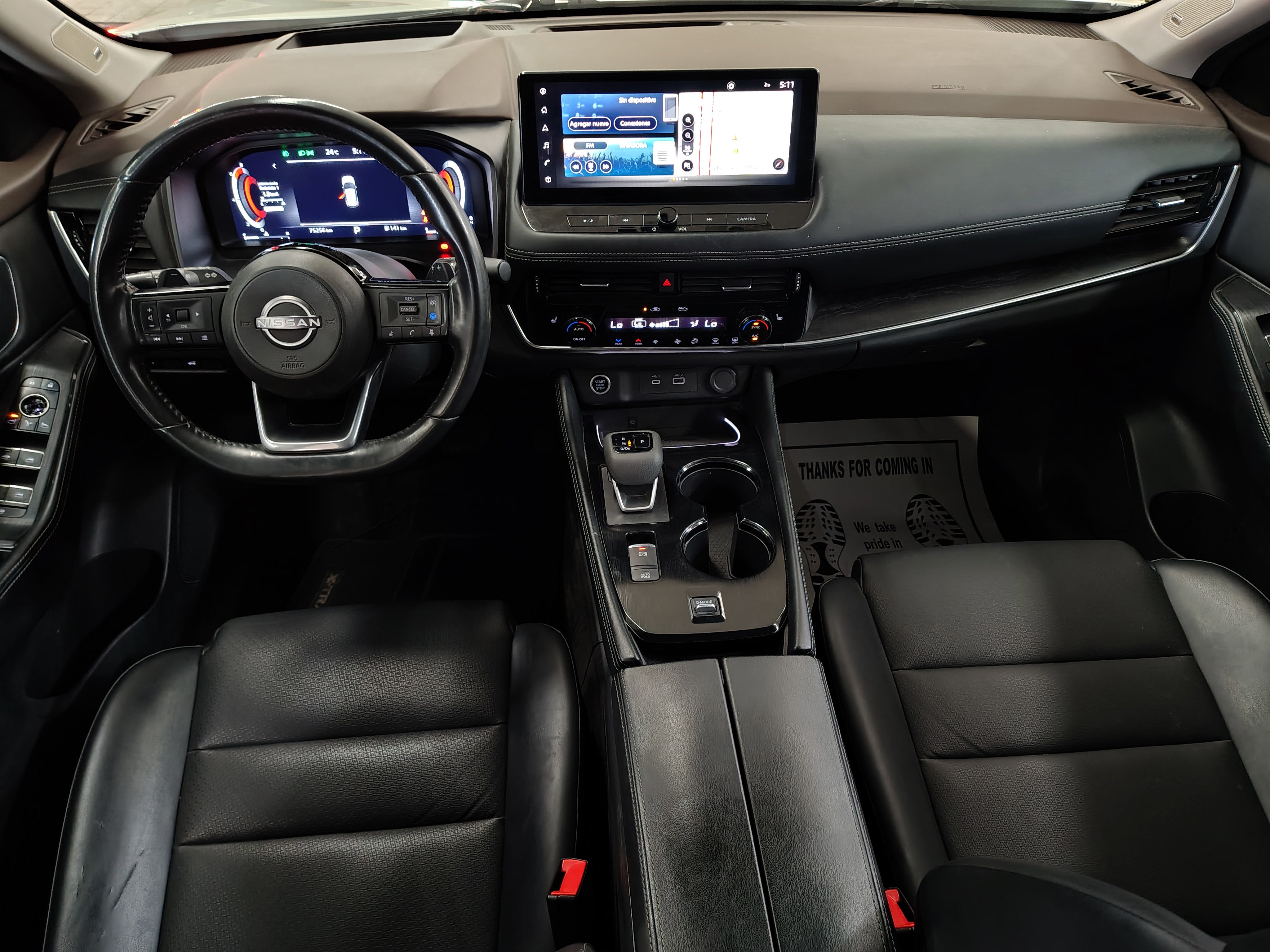 2023 Nissan X-TRAIL 5 PTS PLATINIUM PLUS CVT 2.5 LTS 2 ROW