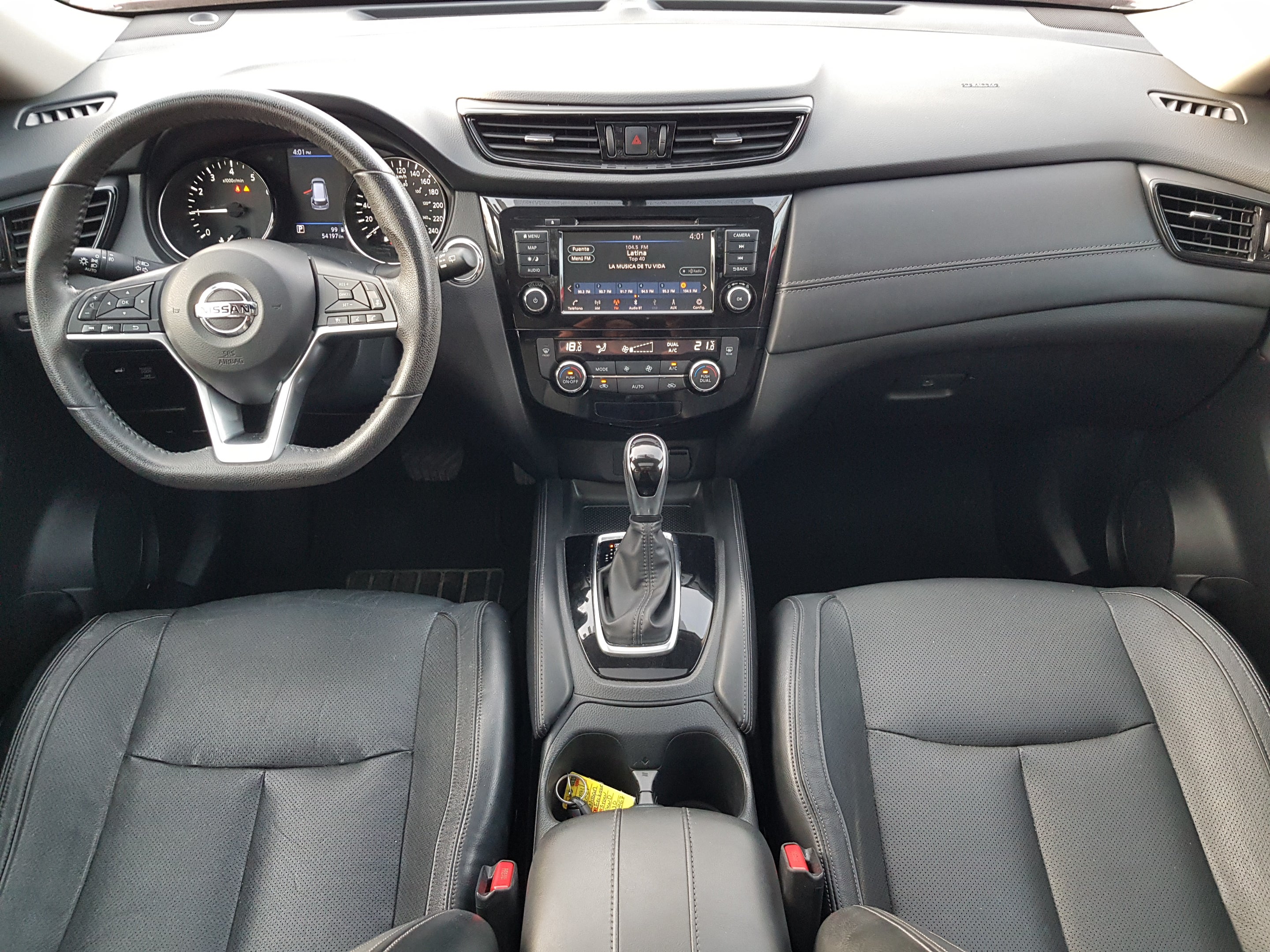 2021 Nissan X-TRAIL 5 PTS EXCLUSIVE CVT PIEL QCP GPS 5 PAS RA-19