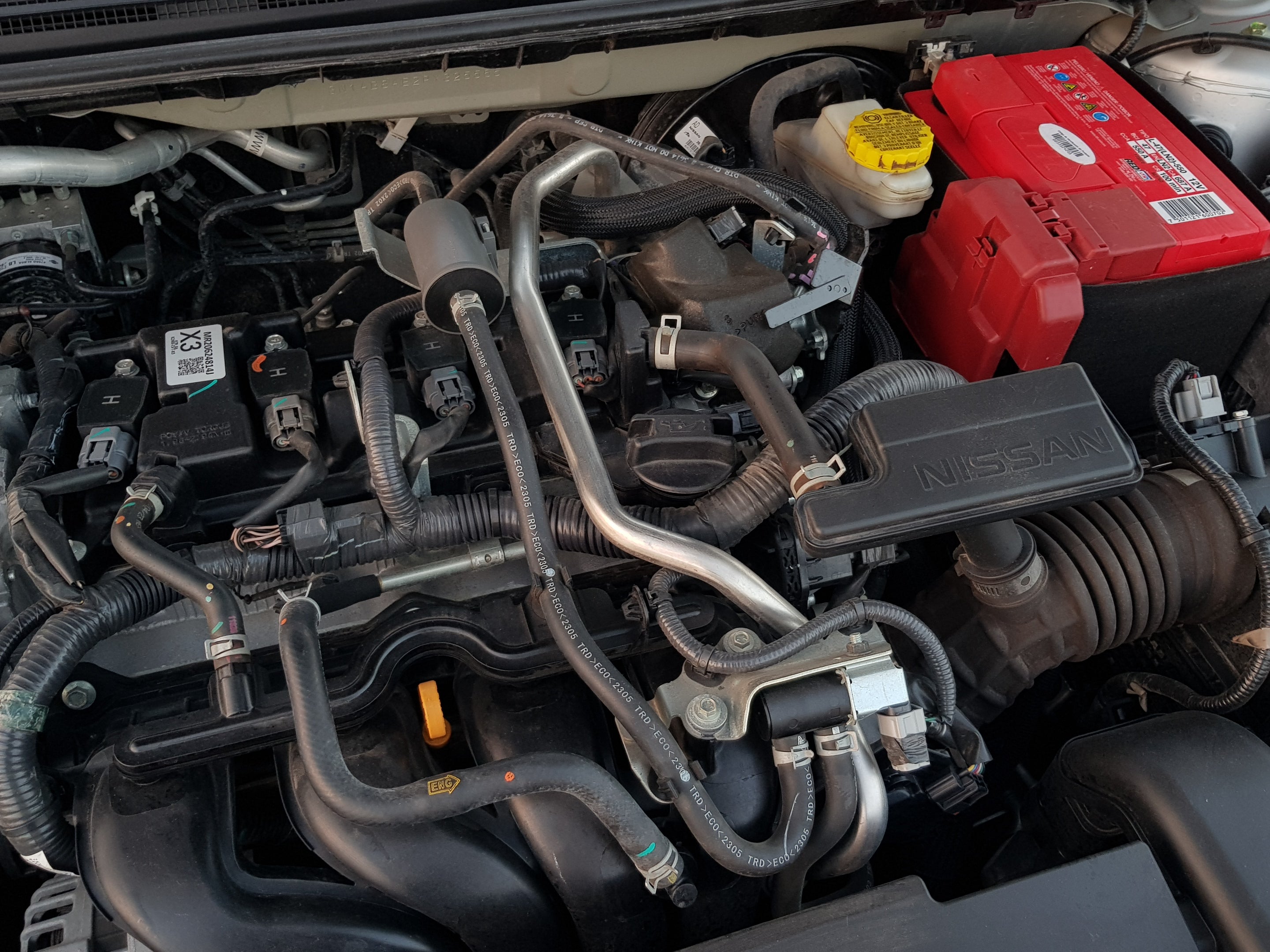 2023 Nissan SENTRA 4 PTS ADVANCE CVT AAC F NIEBLA RA-16