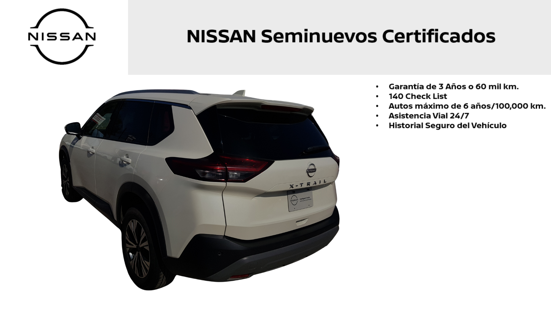 2023 Nissan X-TRAIL 5 PTS EXCLUSIVE CVT PIEL QCP GPS 5 PAS RA-19