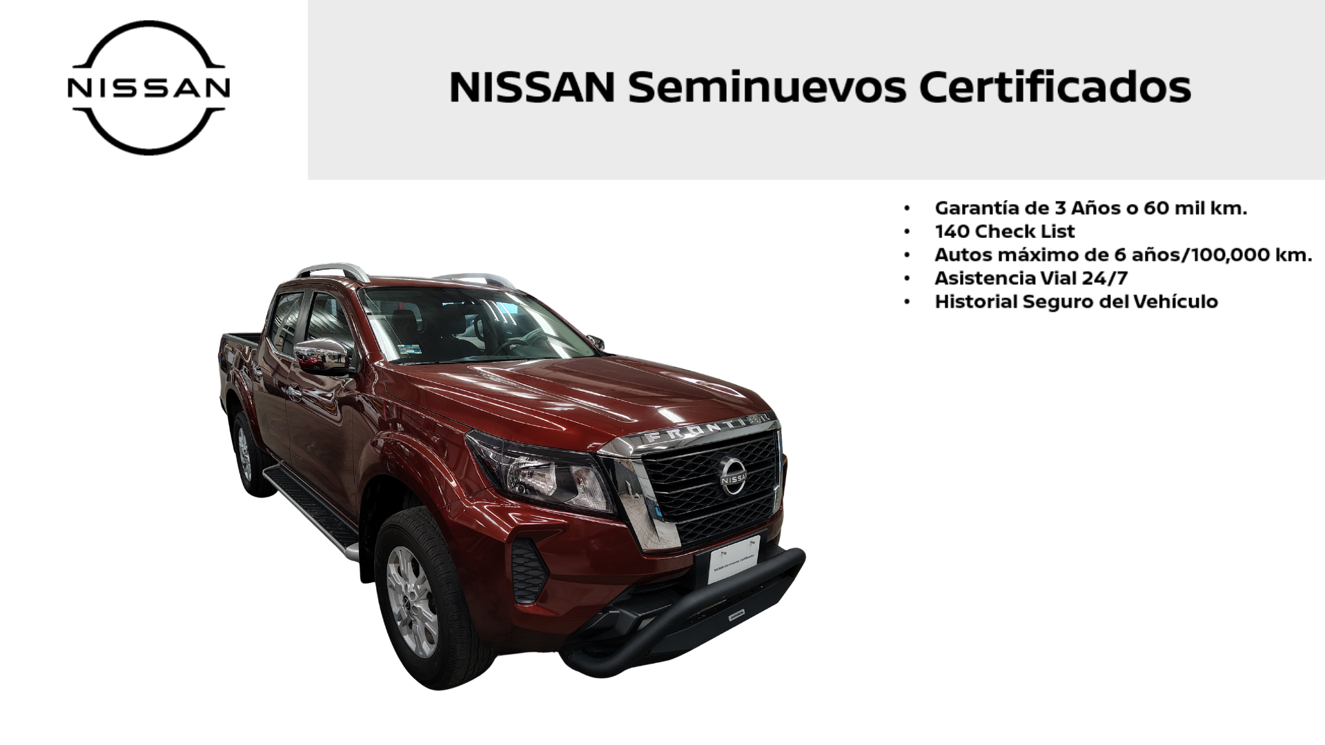2023 Nissan NP300 FRONTIER 4 PTS LE L4 25L TA AAC VE ESTRIBOS RA-17