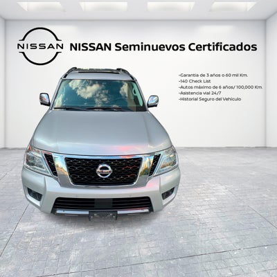 2020 Nissan ARMADA 5 PTS EXCLUSIVE TA DVD SEG FILA PIEL QC 4X4