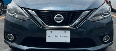 2017 Nissan SENTRA 4 PTS EXCLUSIVE CVT AAC AUT GPS PIEL QC F LED RA-17